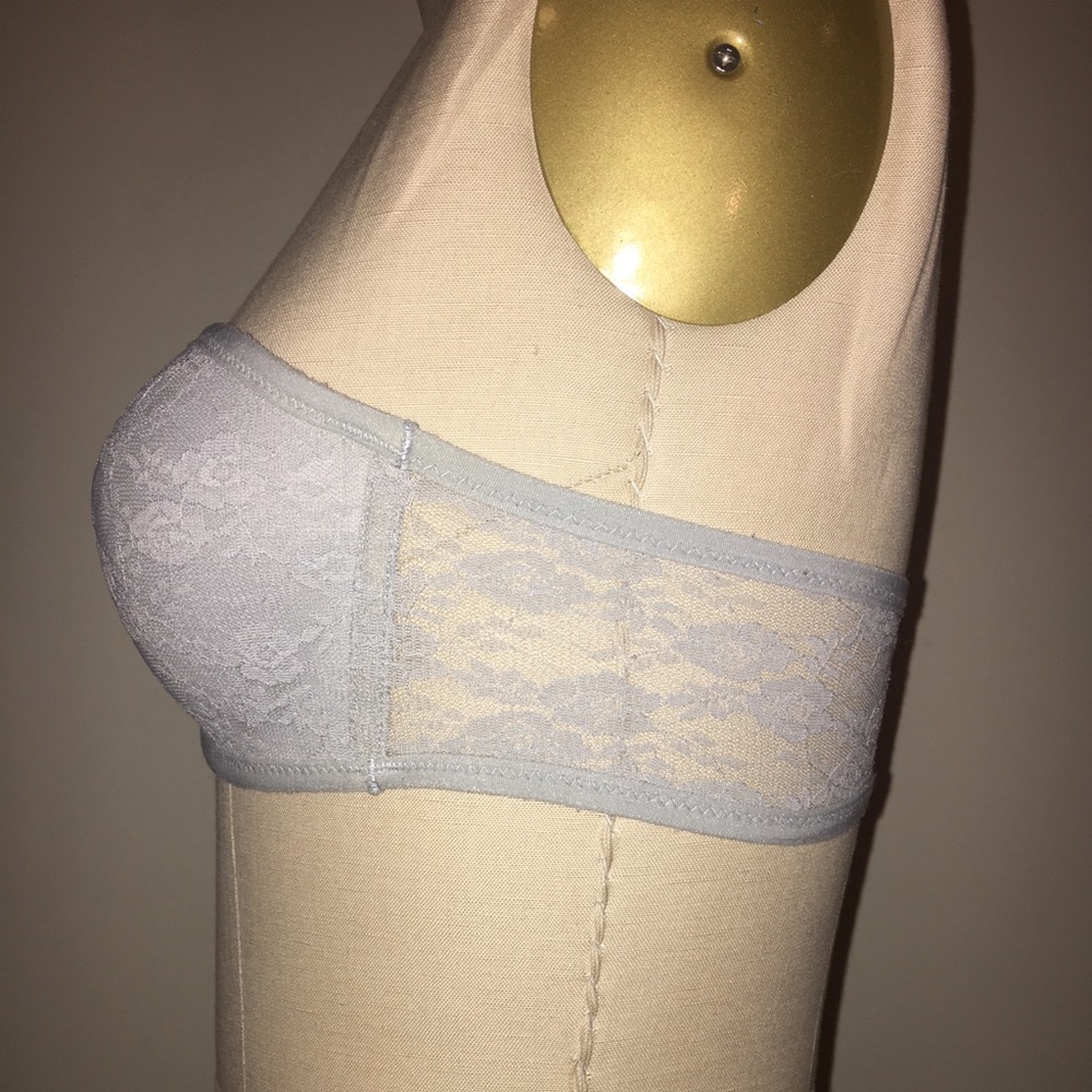 Lace bandeau bralette